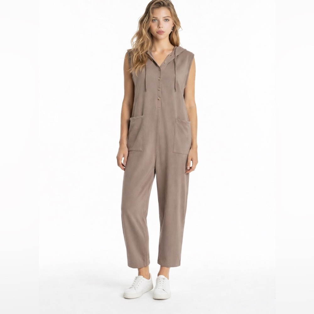 Bibi Cotton Hoodie Jumpsuit 100% Cotton and Super Comfy